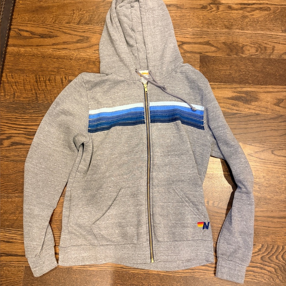 Aviator Nation Heather Gray Hoodie